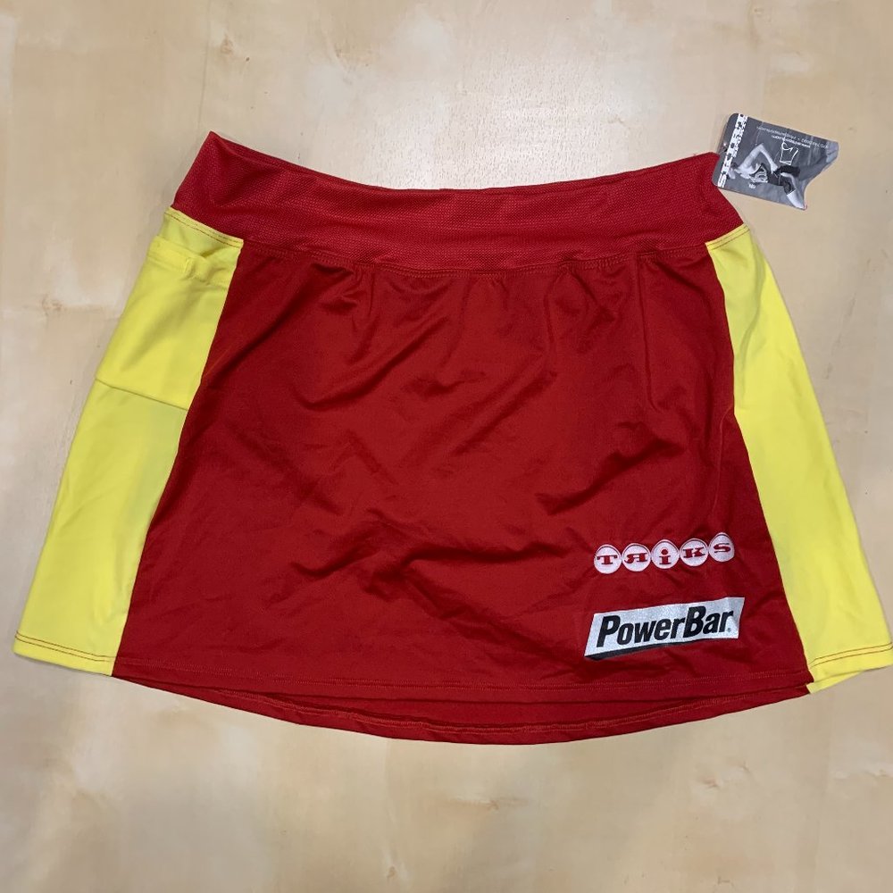Skirt Sports (TRIKS) Original Marathon Girl Skirt - Red/Yellow - Small